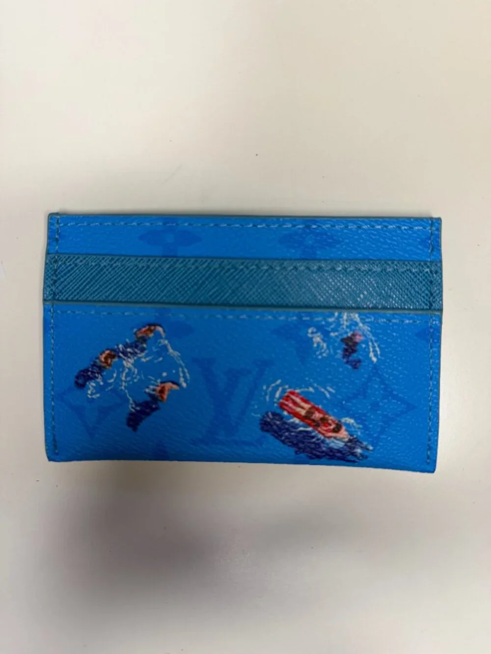 Louis Vuitton Blue Lagoon Card Holder